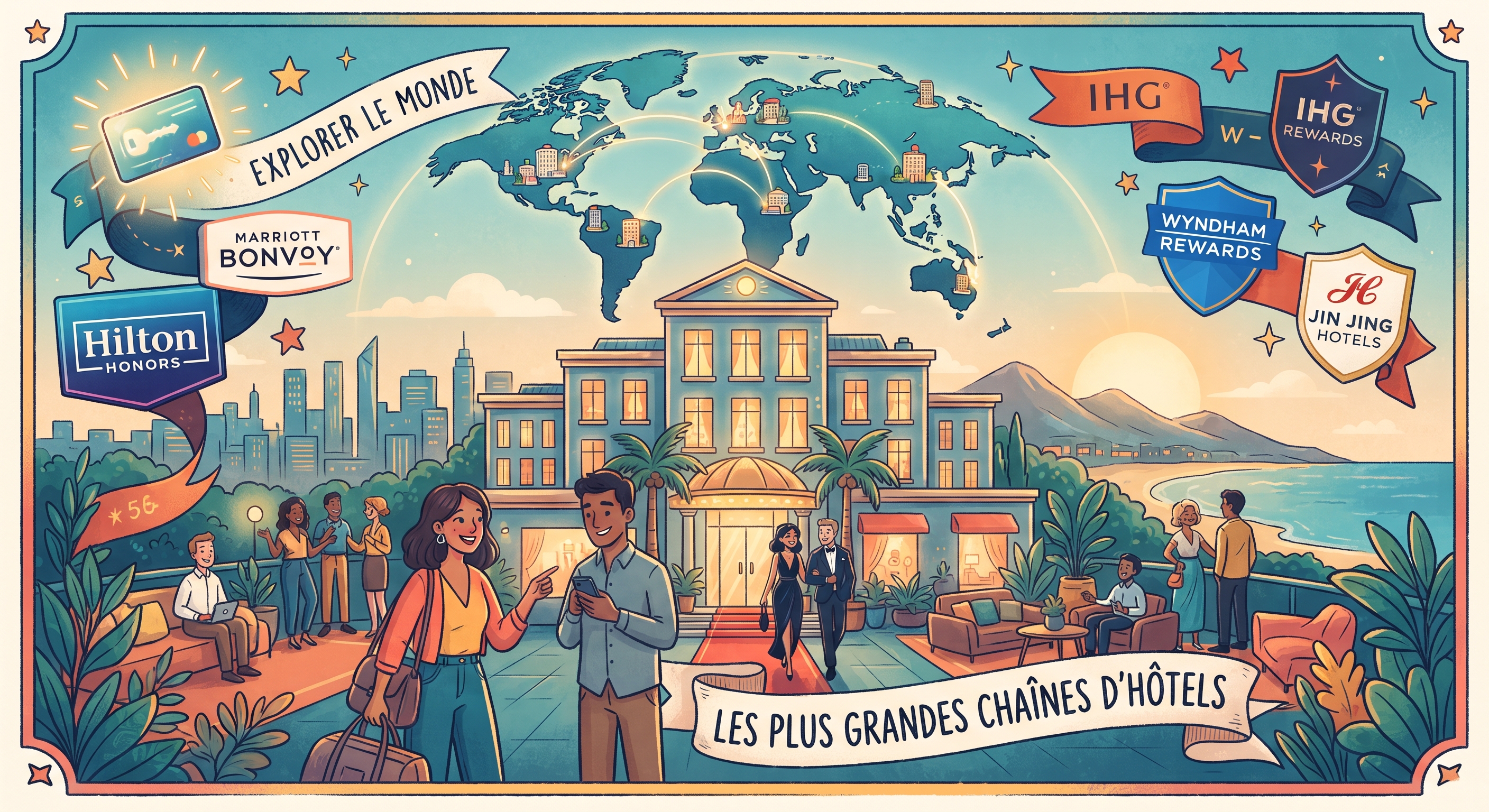 Les plus grandes chaînes d'hôtels au monde : Plongée au cœur des empires de l'hospitalité