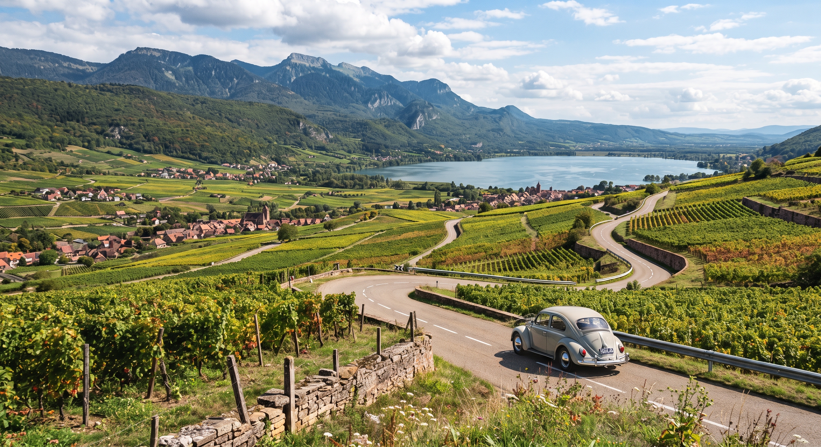 Strasbourg-Annecy sans autoroute : du vignoble alsacien au lac d'Annecy par le Jura